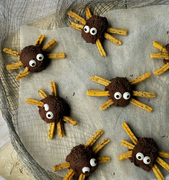 Halloween Protein Chocolate Spider Recipe